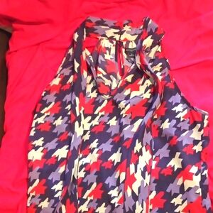 Multi-color Sleeveless Top